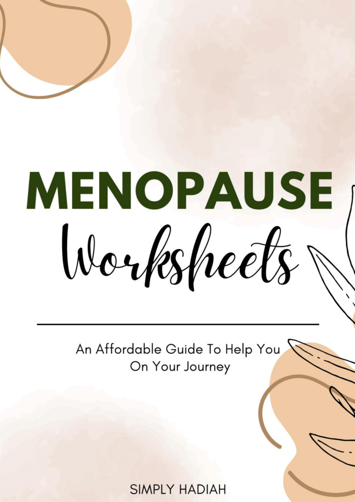 Menopause Worksheets-